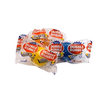 Photo of Dubble Bubble 0.75" Wrapped Gum Balls 10 oz