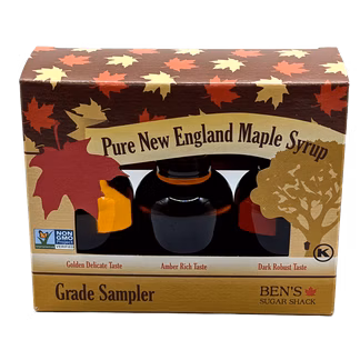 Photo of New England Maple Syrup Sampler