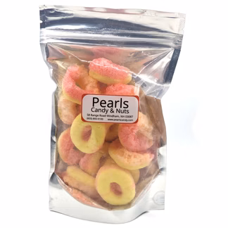 Photo of Freeze Dried Peach Rings 3 oz