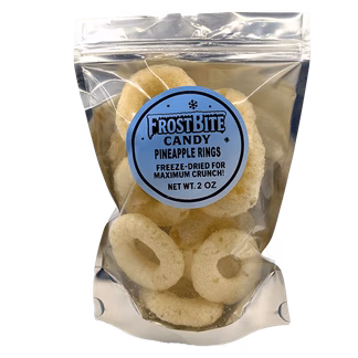 Photo of Freeze Dried Pineapple Rings 2 oz