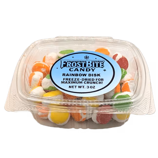 Photo of Freeze Dried Rainbow Disk 3oz