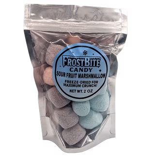 Photo of Freeze Dried Sour Fruit Marshmallow 2 oz