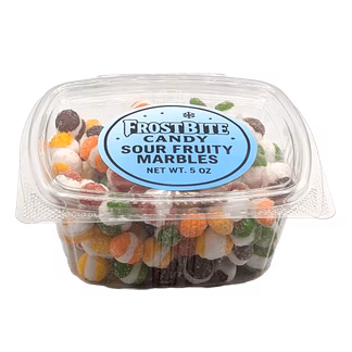 Photo of Freeze Dried Sour Fruity Marbles 5 oz