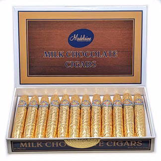 Photo of Gourmet Milk Chocolate Gold Cigars