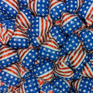 Photo of Gourmet Milk Chocolate American Foil Hearts 5 oz