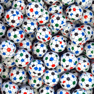 Photo of Gourmet Milk Chocolate Soccer Balls 5 oz