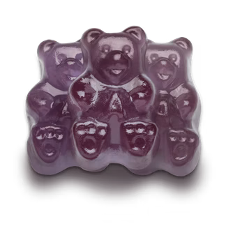 Photo of Grape Gummi Bears 8 oz