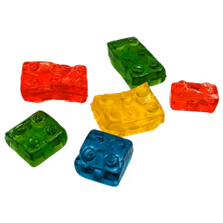 Photo of Gummi Legos 8 oz