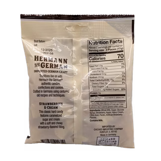Photo of Strawberries & Cream Hard Candy 4.4 oz