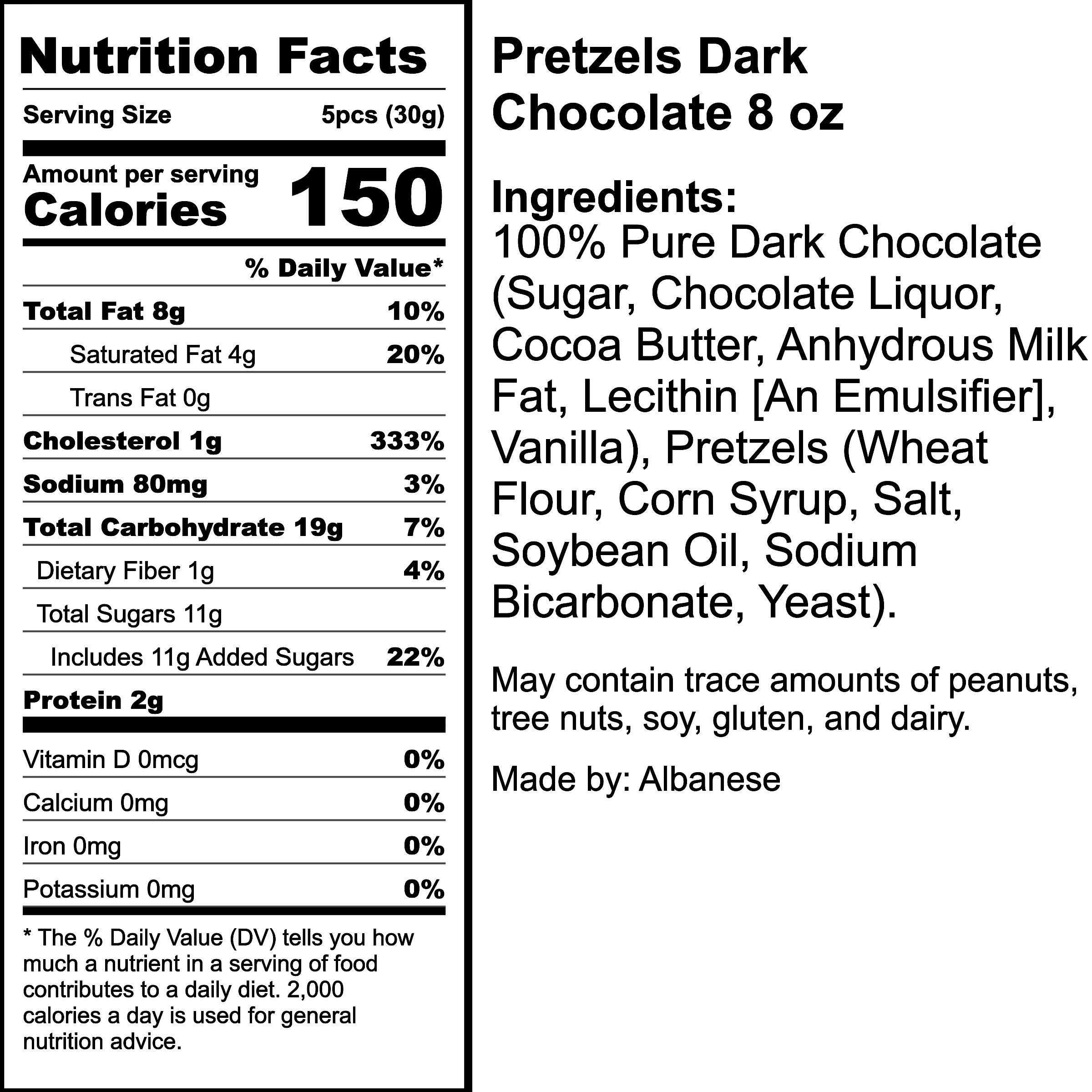 Nutrition Label
