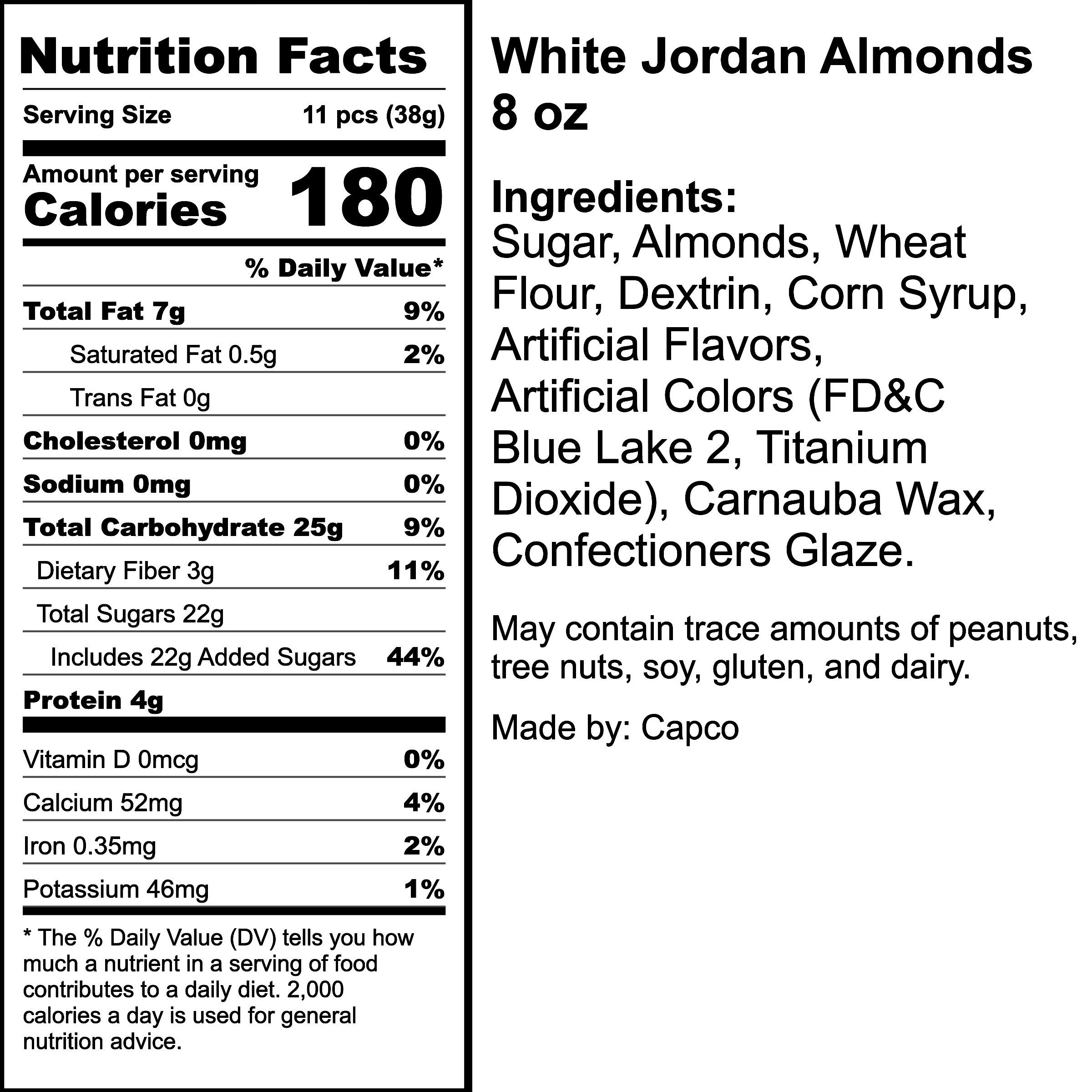 Nutrition Label