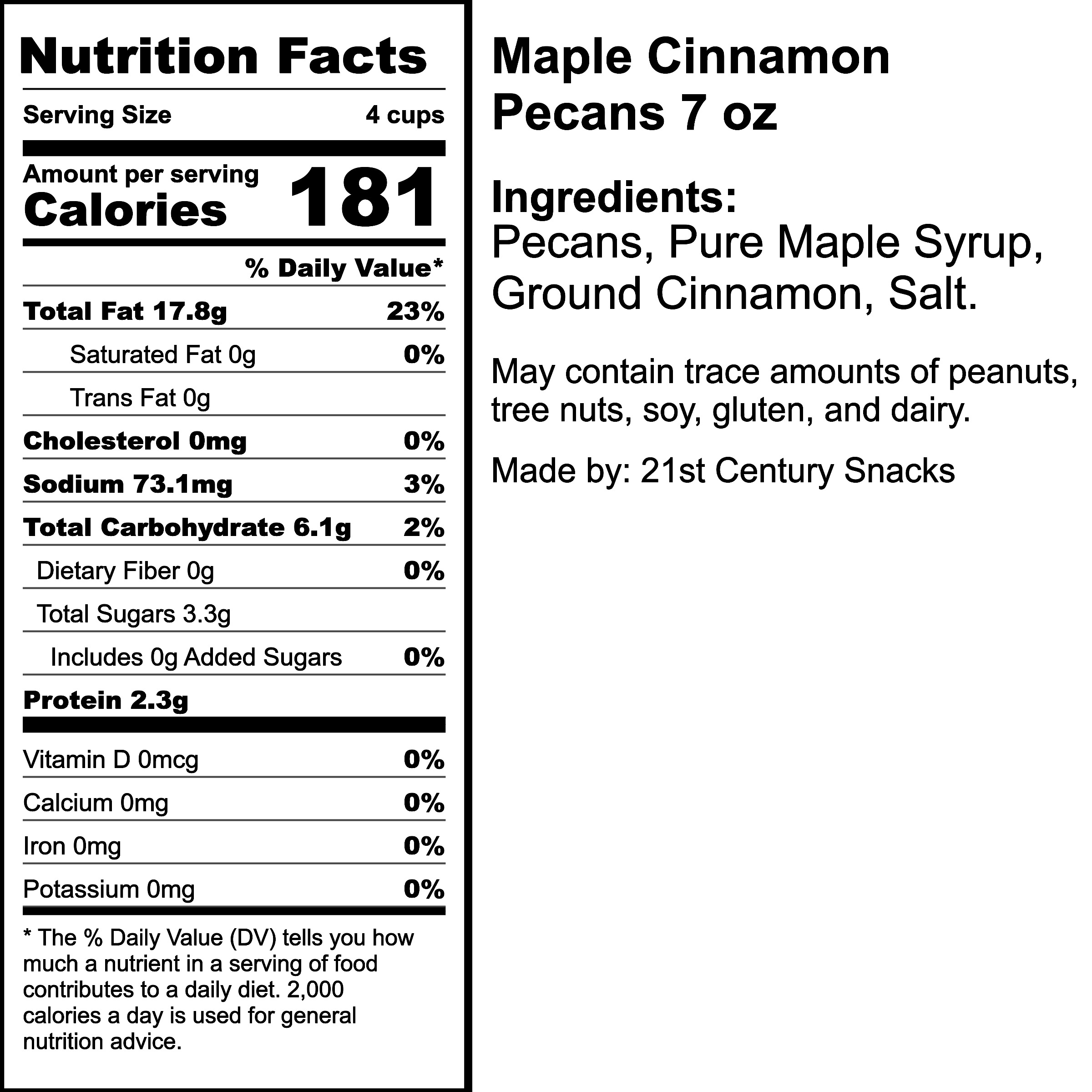 Nutrition Label