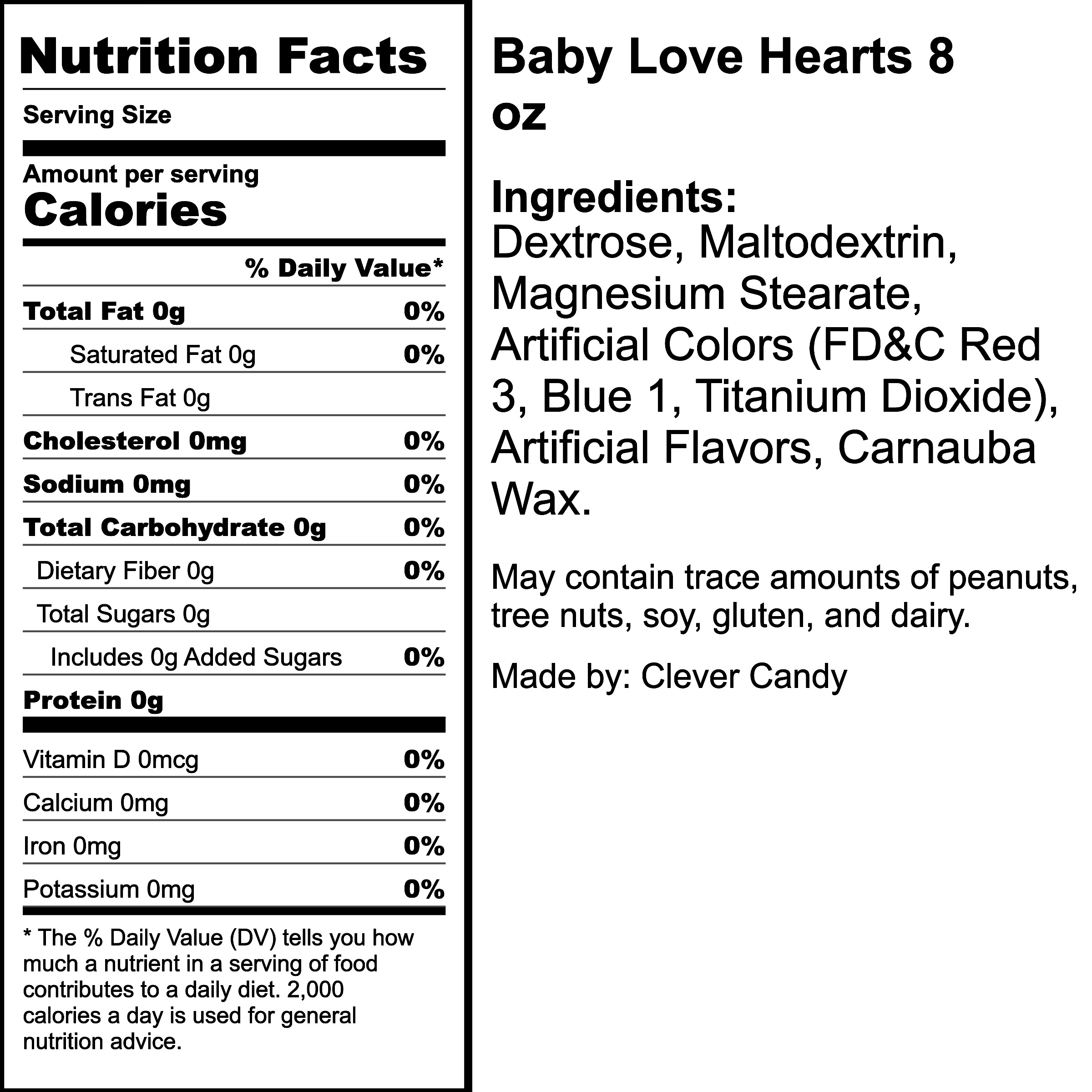 Nutrition Label
