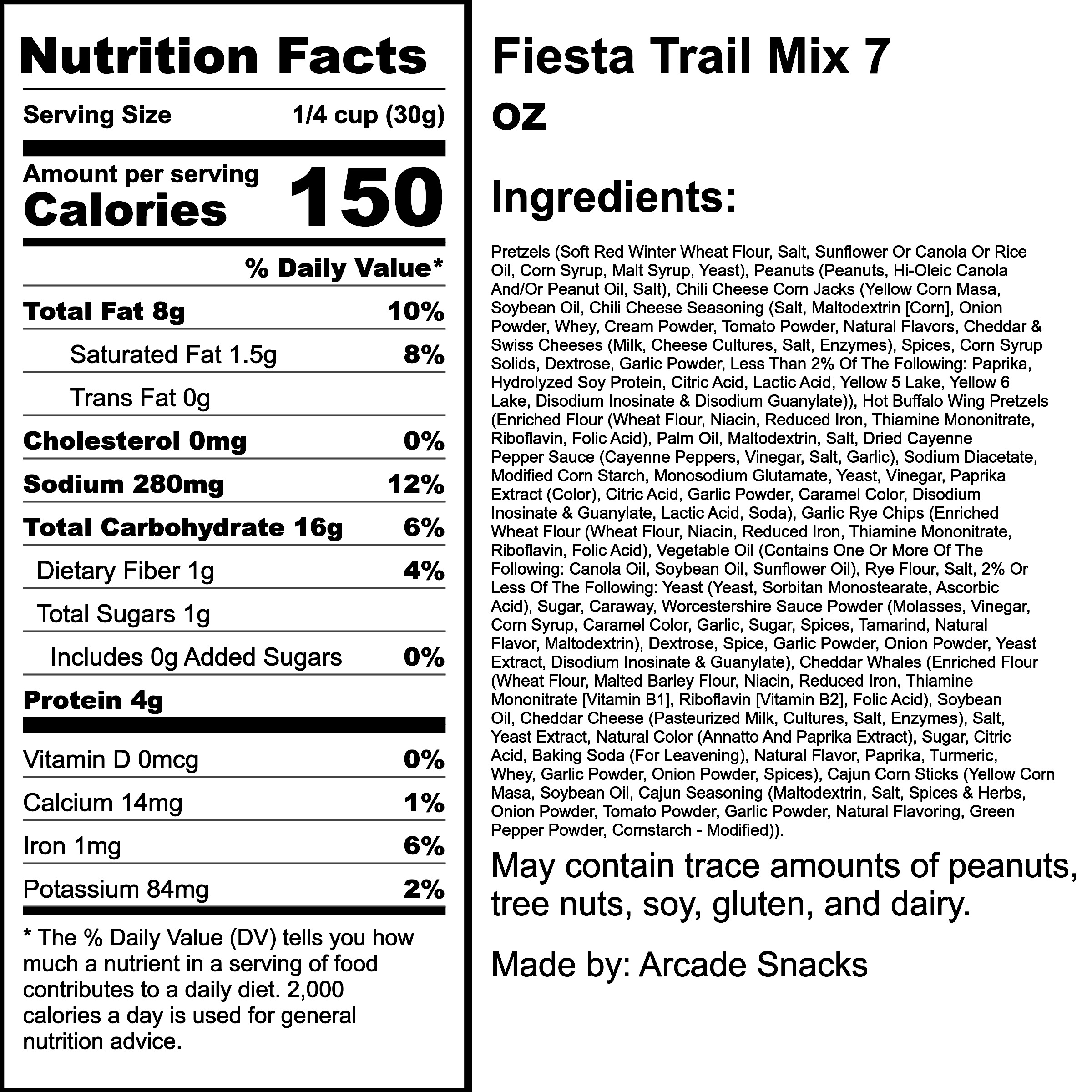 Nutrition Label