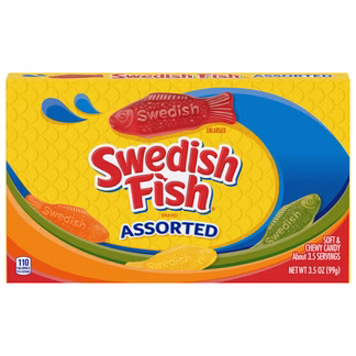 Photo of Swedish Fish Assorted Theater Box 3.5 oz