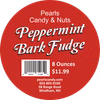 Photo of Peppermint Bark Fudge 8 oz