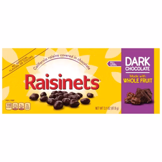 Photo of Raisinets Dark Chocolate 3.1 oz
