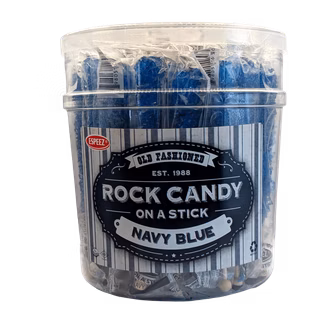 Photo of Rock Candy Stick Navy Blue Raspberry