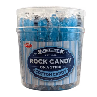 Photo of Rock Candy Stick Light Blue Cotton Candy