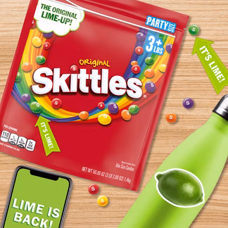 Photo of Skittles Original Fruity Candy Party Size Bag 50 oz