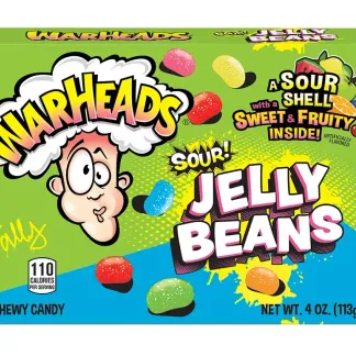 Photo of Warheads Sour Jelly Beans 4 oz