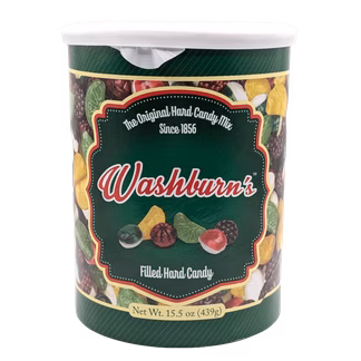 Photo of Washburn's Filled Hard Candy Canister 15.5 oz